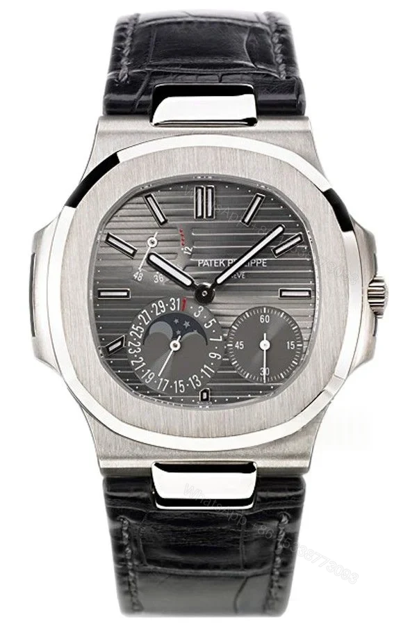 Patek Philippe Super Clone Nautilus 5712G-001 Grey Dial Moon Phase 40MM — view 1