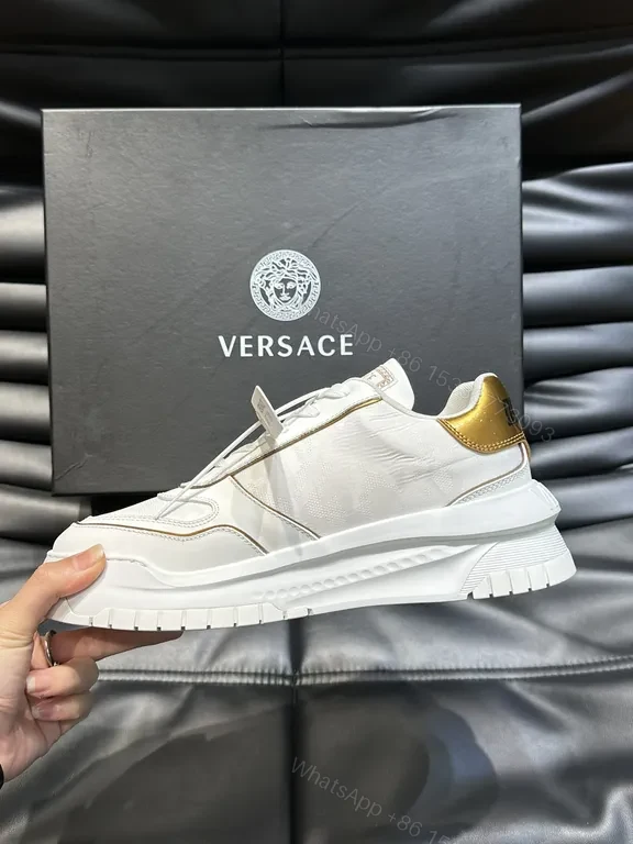 View 2 of Versace-Inspired Chunky Trainers: Luxury Comfort Sneakers