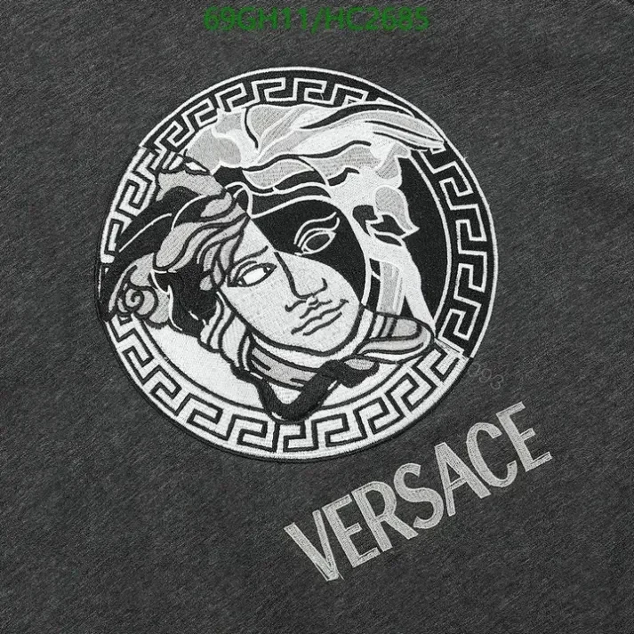View 8 of Versace Black Long Sleeve Sweatshirt HC26854