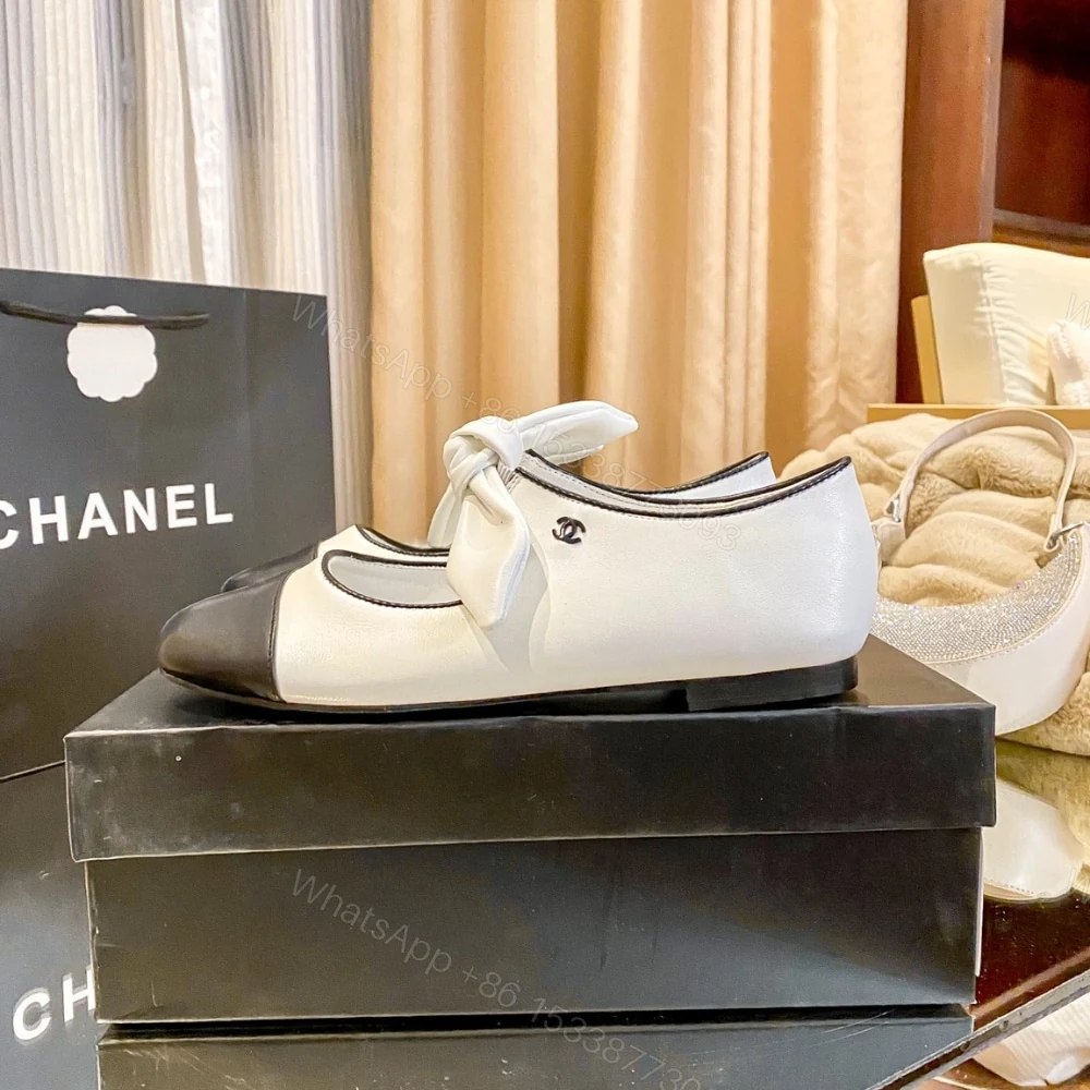 View 3 of CHANEL MARY JANES SHOES WHITE AND BLACK G46149 X01000 NABTK