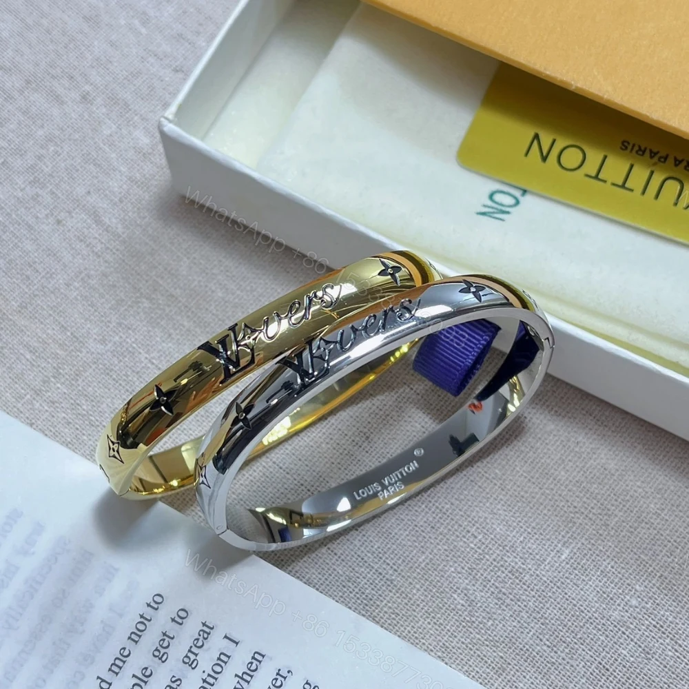 View 4 of Louis Vuitton Lv Towards Bangle Silver M1394M
