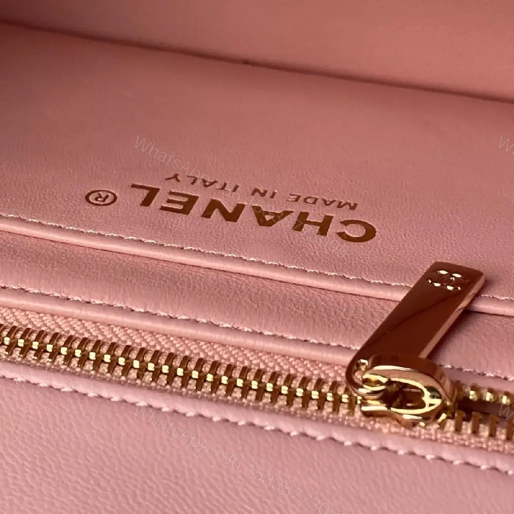 View 9 of Pink Quilted Chain Flap Bag - Luxe Everyday Crossbody Bag