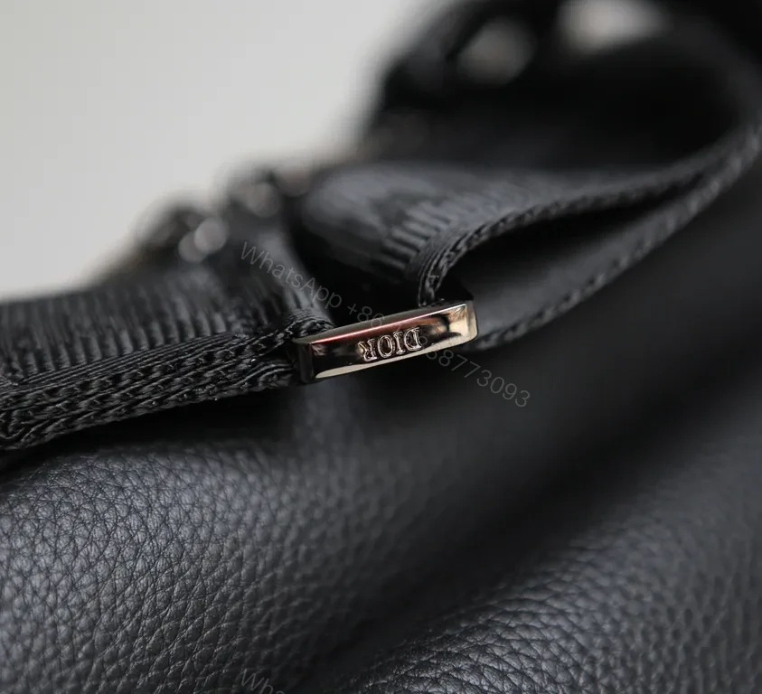 View 3 of Chic Compact Crossbody: Dior-Inspired Texture Luxury Bag