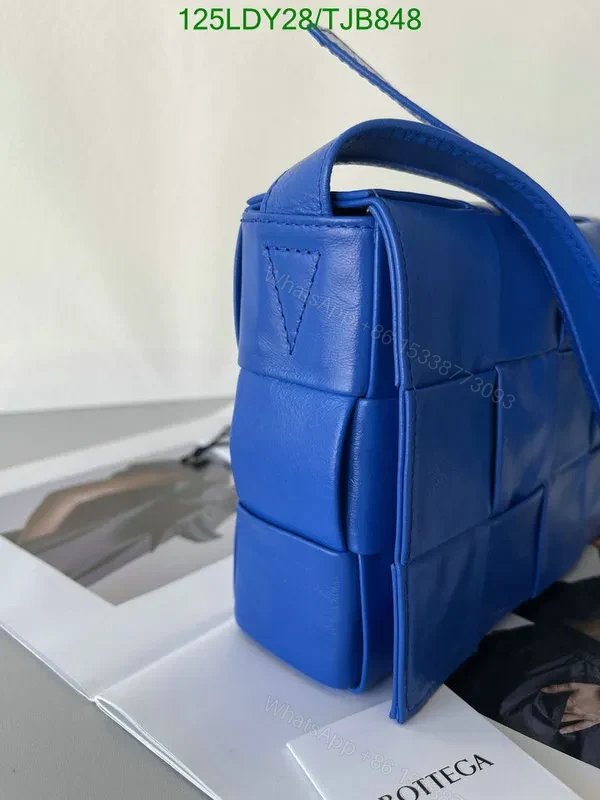 View 86 of Bottega Veneta Premium Nappa Leather Intrecciato Weave Bag with Magnetic Fastening BV9101