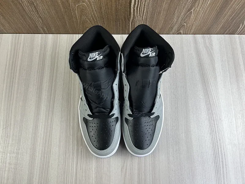 View 2 of Midnight Charcoal Slate Air Jordan-Inspired High-Tops: Luxury Comfort
