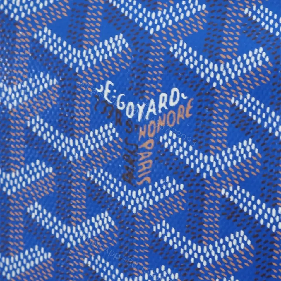 View 13 of 高仿Goyard*STLOUIP6滿印Tote手提袋天藍免檢版小號