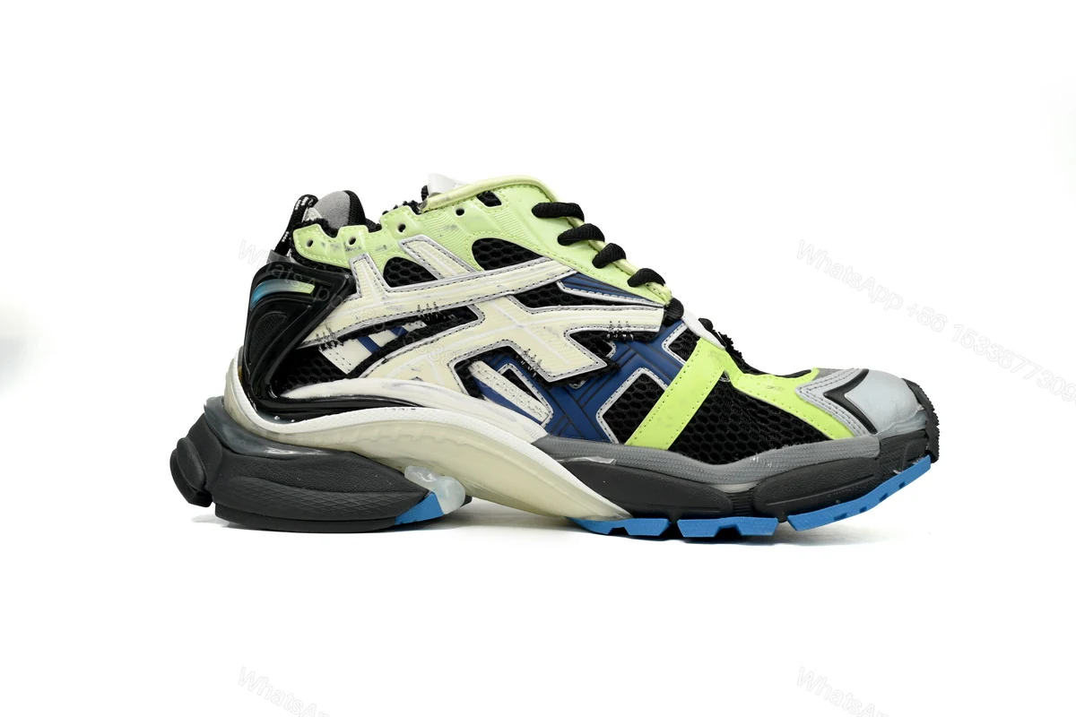 View 2 of Balenciaga Runner Black Green
