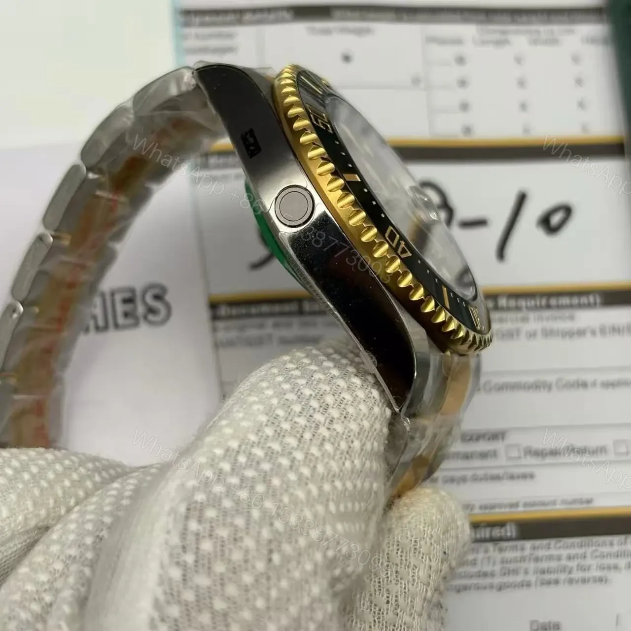 View 7 of Replica Rolex Sea Dweller DeepSea 126603 2019 Two-Tone Clone