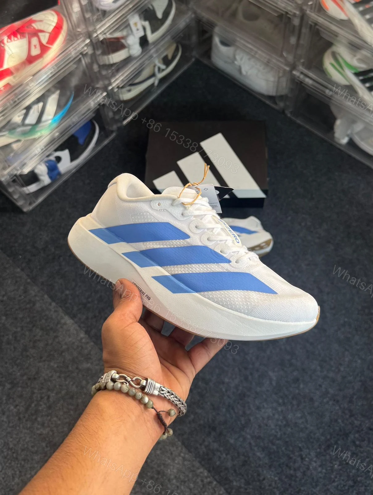 FIRST COPY ADIDAS ADIZERO EVO SL RUNNING SHOE — view 1