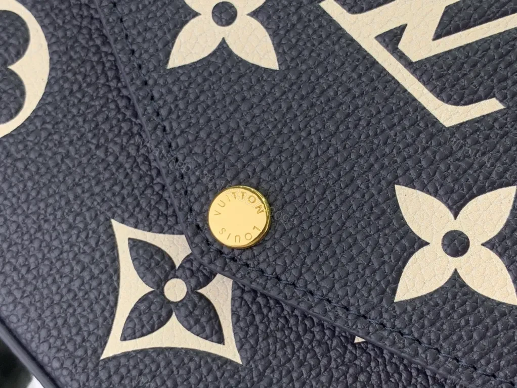 View 6 of Luxe Monogram Crossbody: Timeless LV-Inspired Elegance