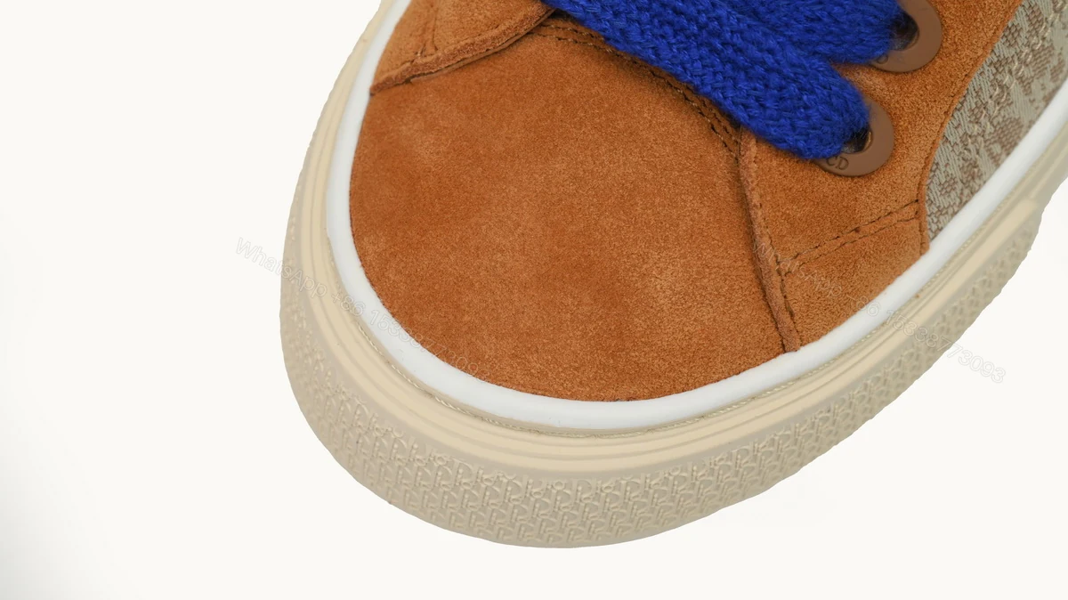 View 6 of Dior B33 Sneakers Release Brown Blue 3SN272 ZIR1 6536