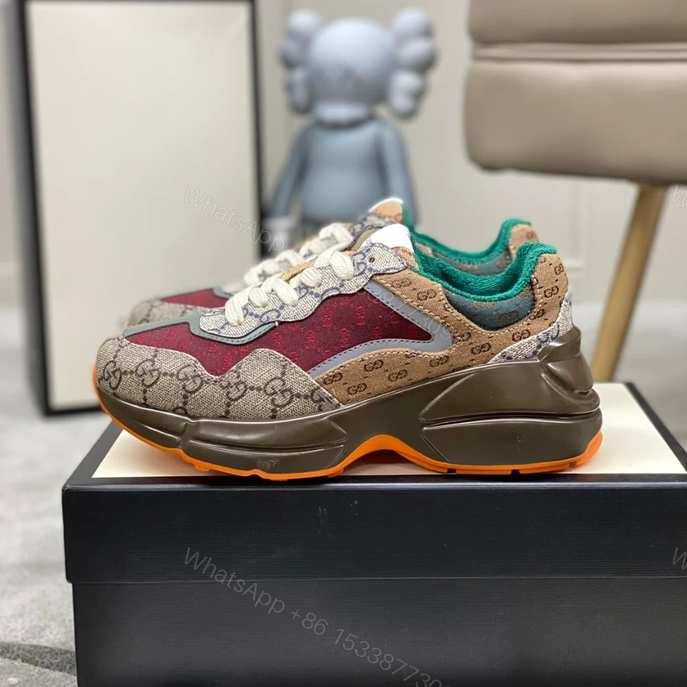 View 5 of Gucci Women’S GG Rhyton Sneaker ‎619891 99WG0-6060