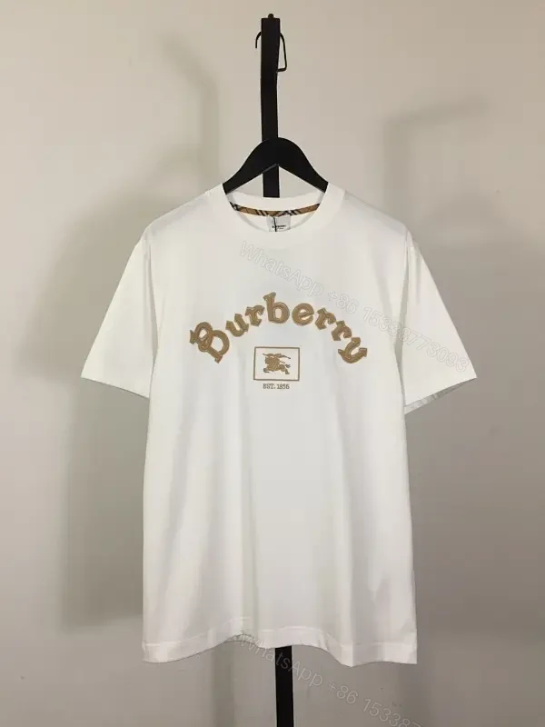 White Cotton Crest Tee: Premium, Relaxed Fit Casual Shirt — view 1