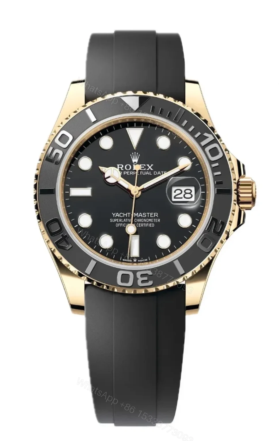 Replica Rolex Yacht-Master Black Dial 226658 — view 1