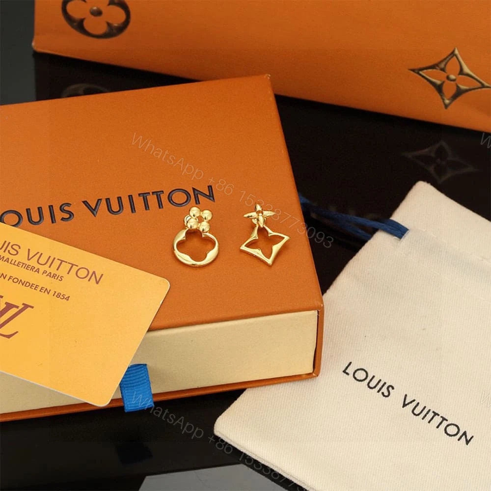View 2 of LV FLOWERGRAM EARRINGS