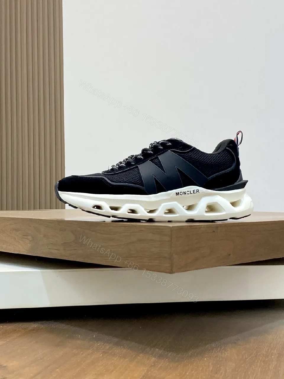 View 7 of Bold Comfort: Moncler-Inspired High-Top Sneakers