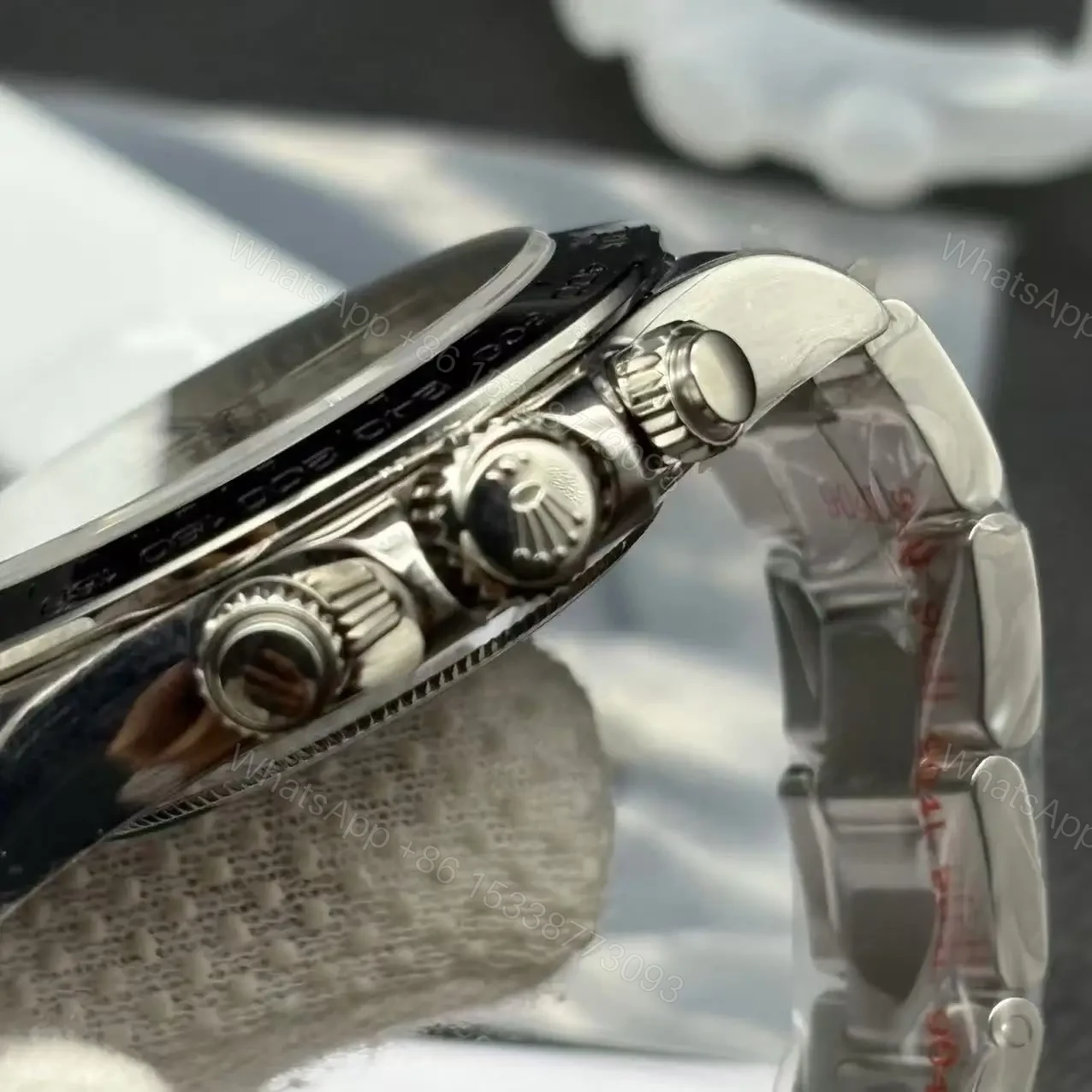 View 8 of Rolex Daytona 116519 Meteorite Watch Super Clone Replica