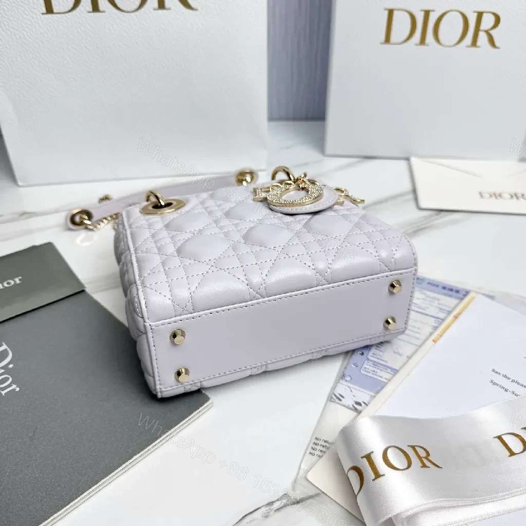 View 4 of Quilted Gold-Accent Mini Bag: Day-to-Night Luxury