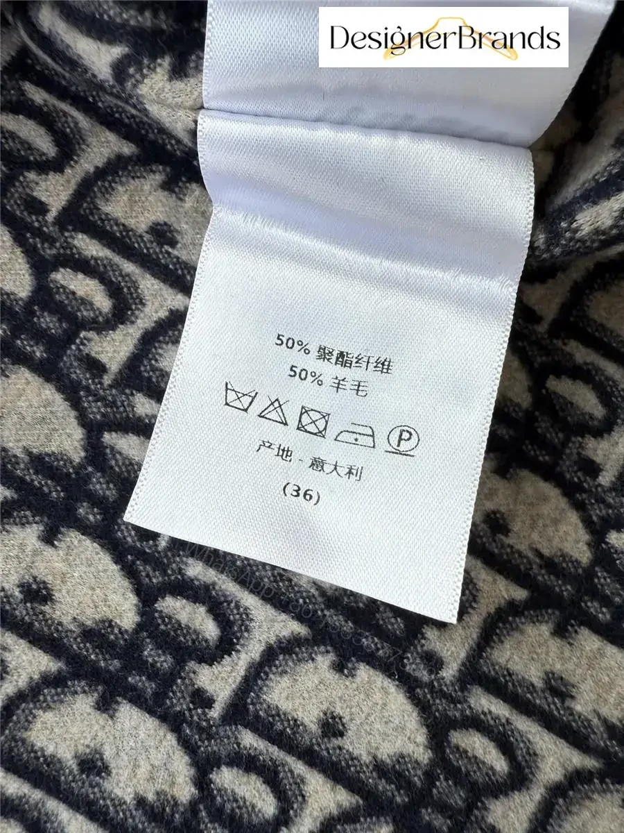 View 9 of Navy Wool-Blend Coat: Structured, Hidden Scarf Lining