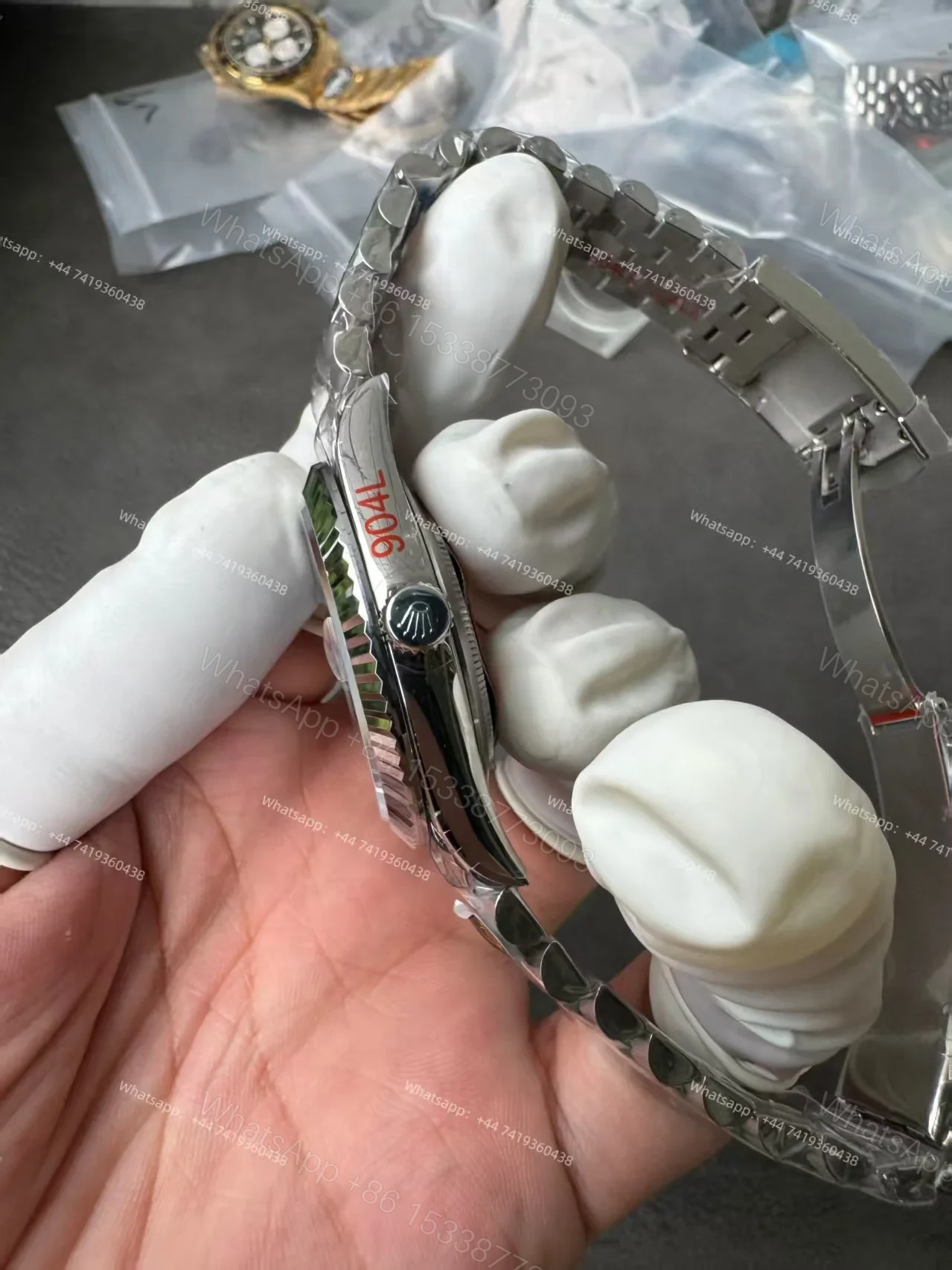 View 12 of Rolex Datejust M126334 Blue Dial 1:1 Replica Jubilee 41MM 3235 Movement Super Clone Watch