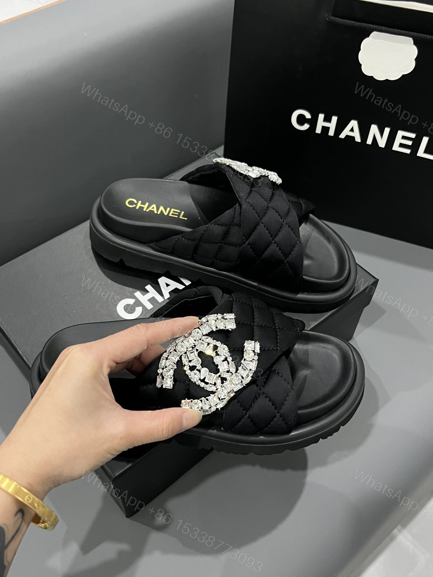 View 3 of Chanel Summer Slides