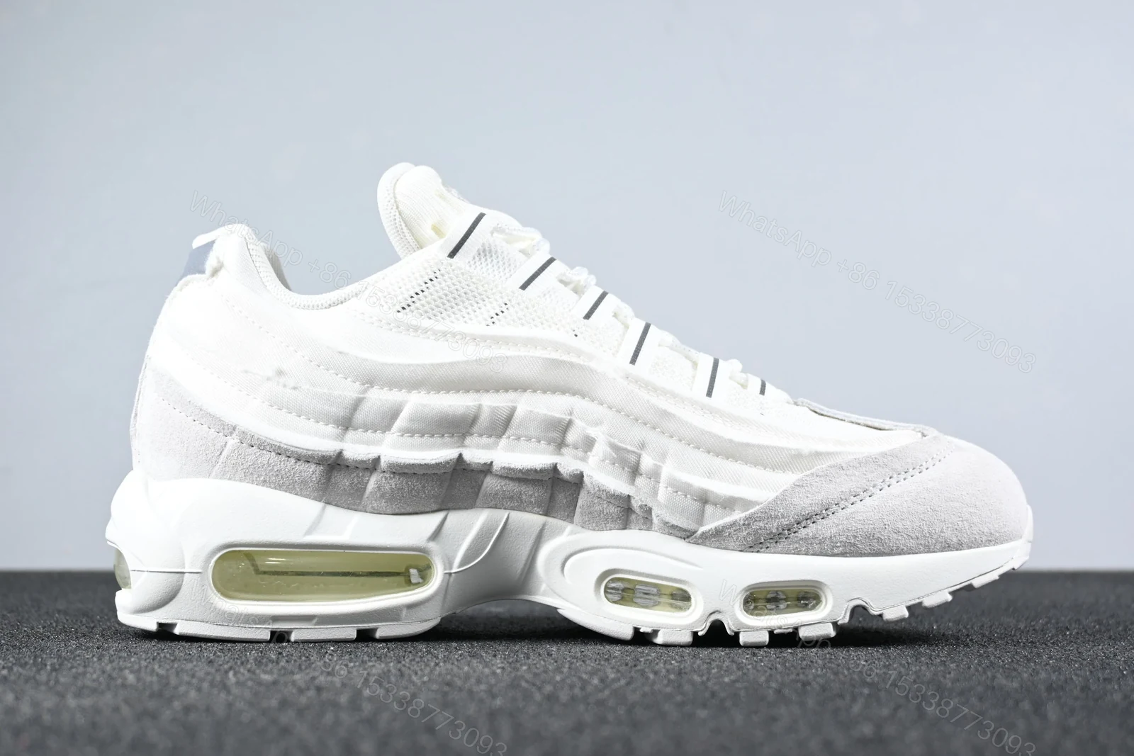 View 2 of Nike Air Max 95 Comme des Garcons White