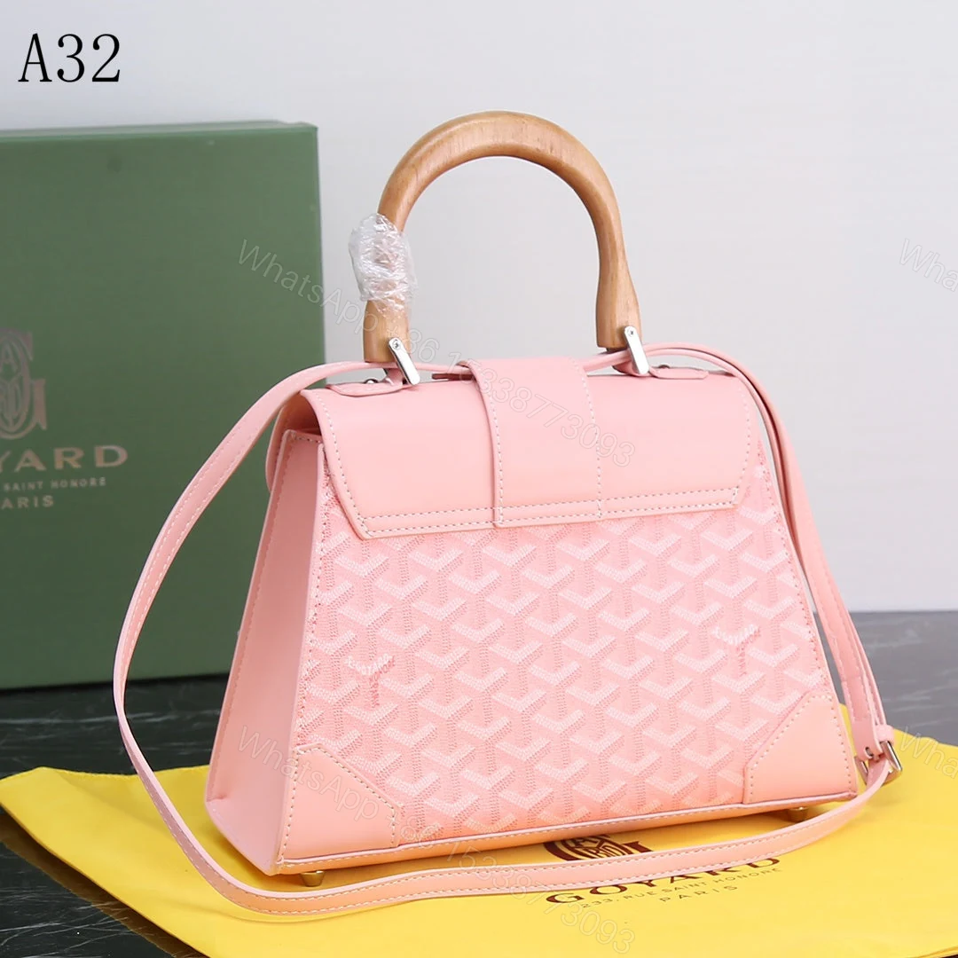 View 2 of GOYARD SAIGON PM BAG PINK 20CM