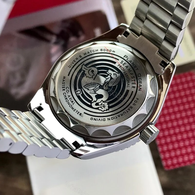 View 5 of Omega Planet Ocean Master Chronograph Orange Dial 43.5mm Automatic