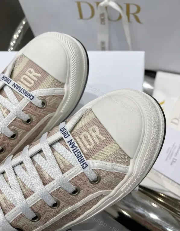 View 7 of Soft Monogram Knit Sneaker - Dior-Detail Luxury Sneakers