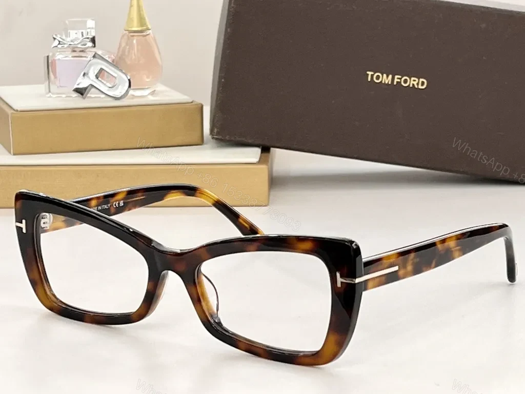 View 5 of Tom Ford Black Italian Acetate Bold Square Frames