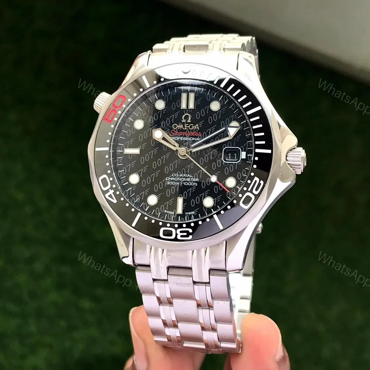 View 3 of # Omega # For Mens # Master Quality # Model:: 300m James Bond 50th Anniversary