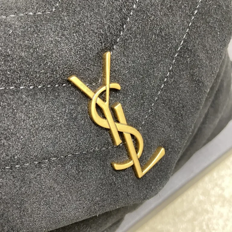 View 2 of Velvet Gold-YSL Crossbody: Structured Luxury Bag