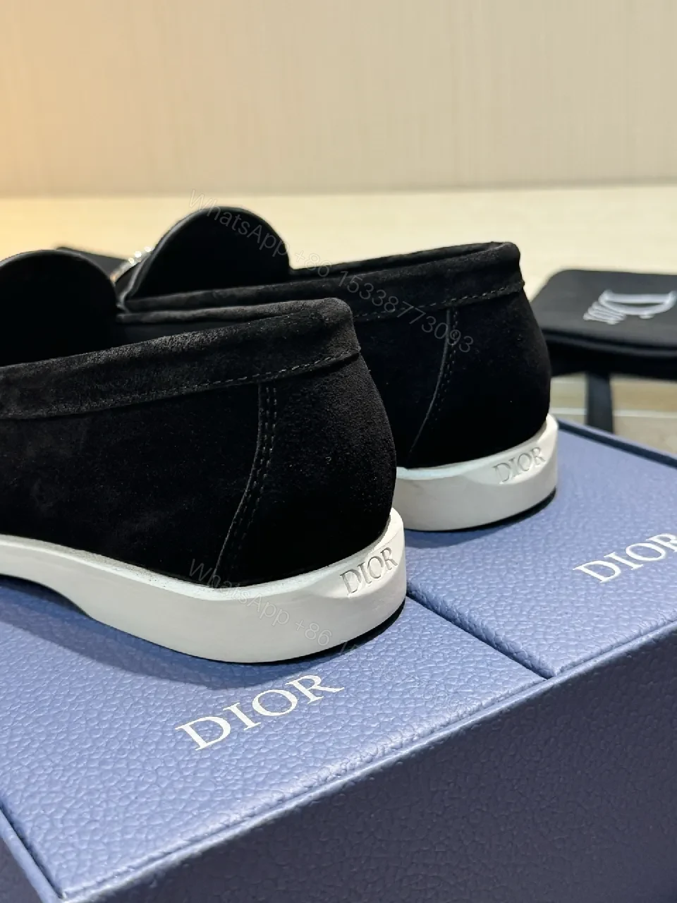 View 6 of Lux Suede Driver with Signature Hardware Loafers