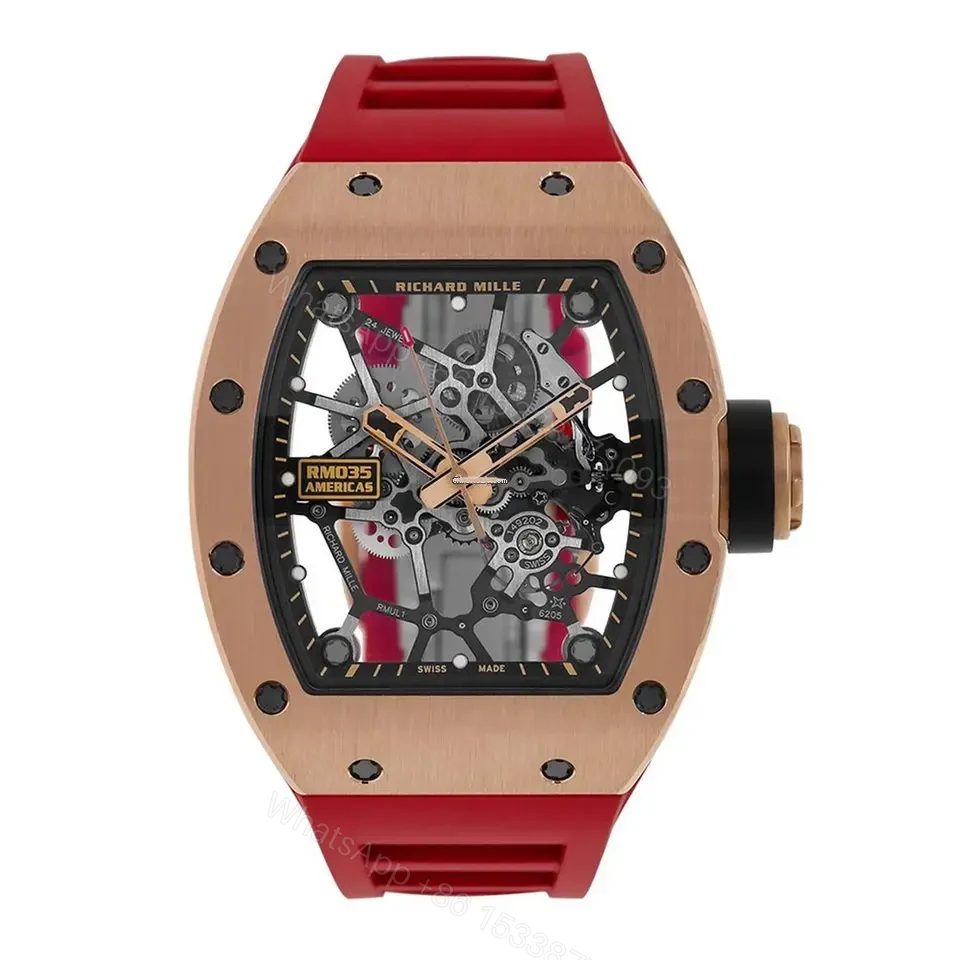 Richard Mille RM035 Replica Rafael Nadal Rose — view 1