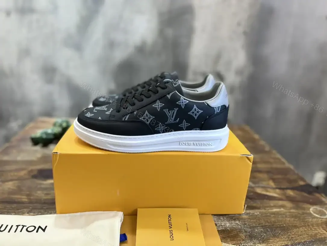 View 2 of LOUIS VUITTON BEVERLY HILLS SNEAKER IN BLACK – LSVT340