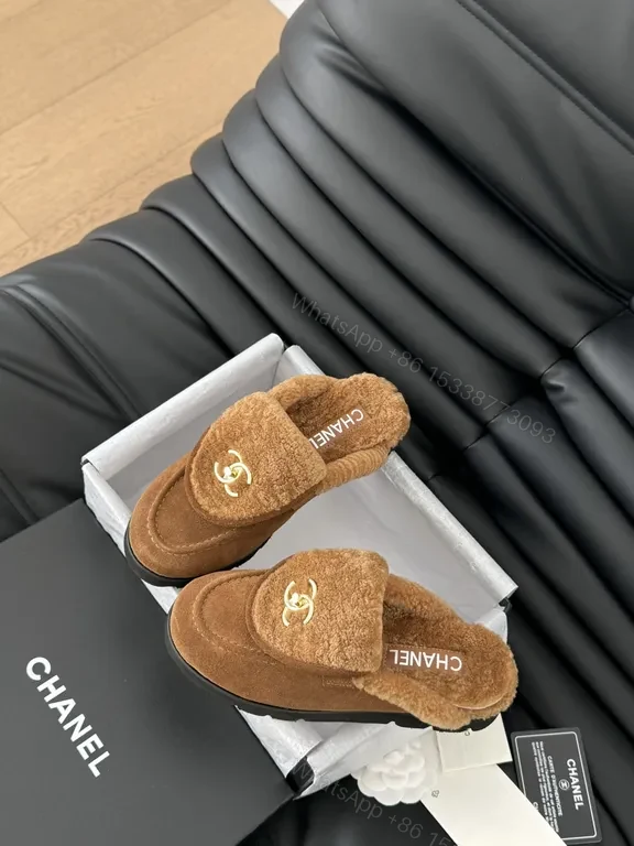 View 4 of Soft Suede Shearling Mule â€” Luxe Everyday Comfort