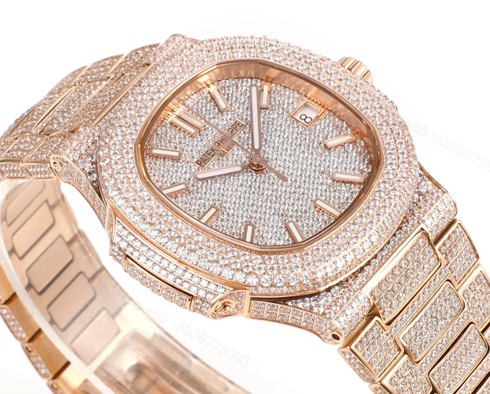 View 4 of Patek Philippe Nautilus Rose Gold Watch