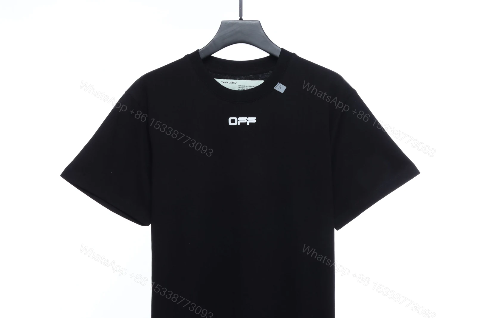 View 3 of Off-White Angel Oil Painting T-Shirt