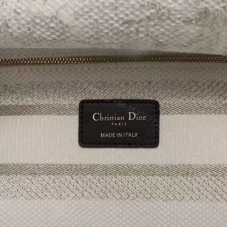 View 2 of Textured Dior Handbag: Structured Luxury, Allâ€‘Day Sophistication