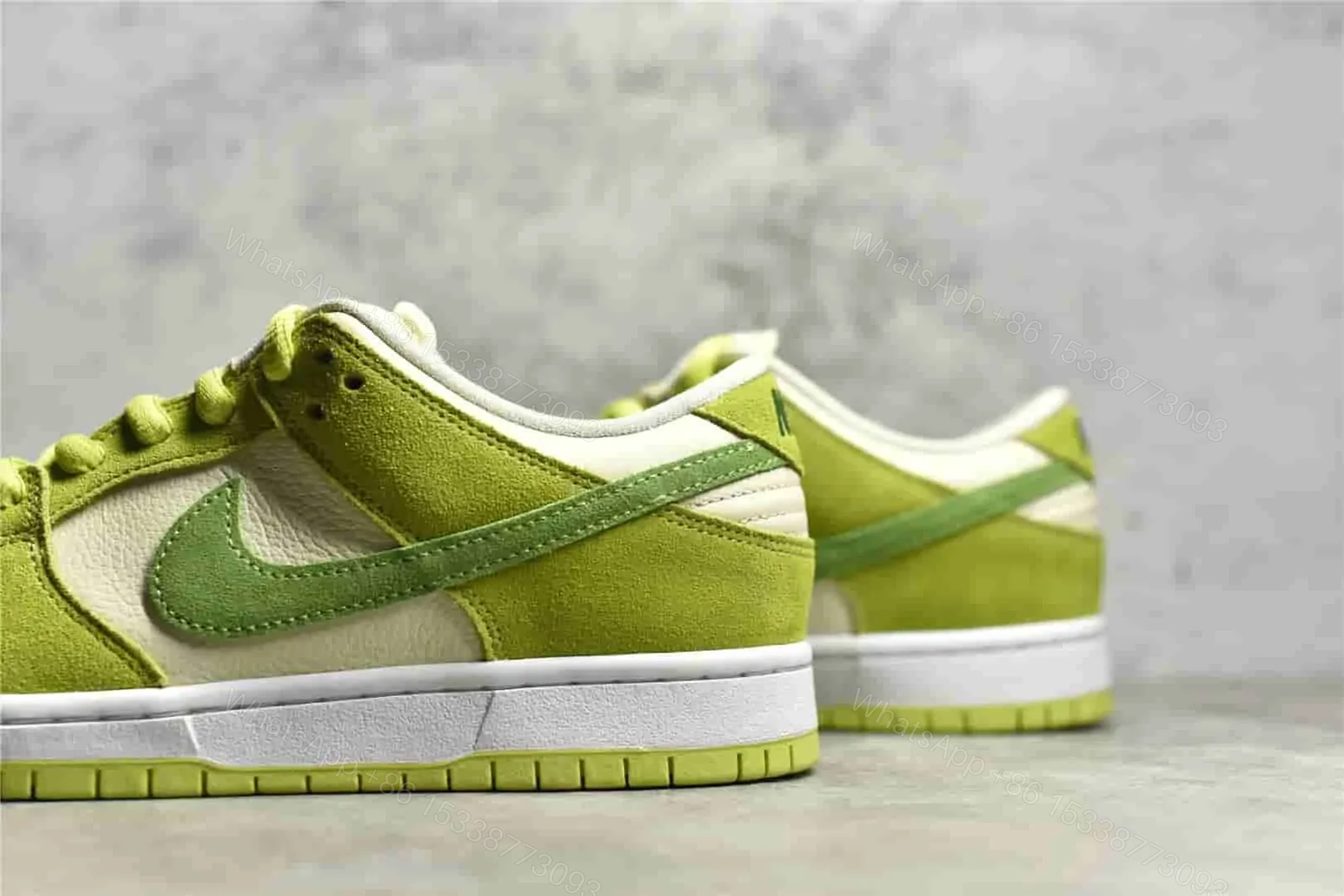 View 4 of UA Dunk SB Low Green Apple