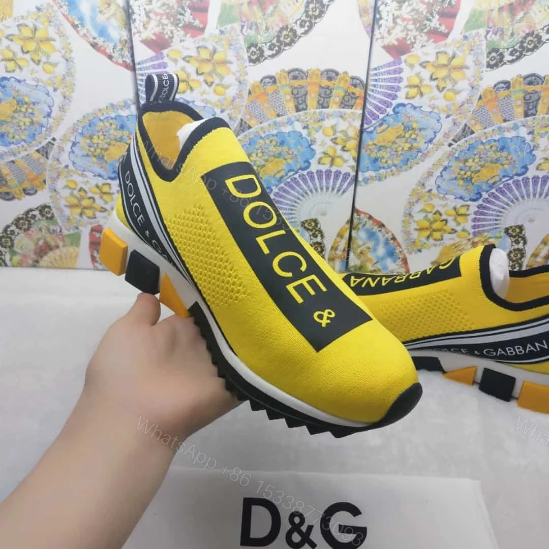 View 2 of DOLCE & GABBANA STRETCH MESH SORRENTO SNEAKERS WITH LOGO – DG48