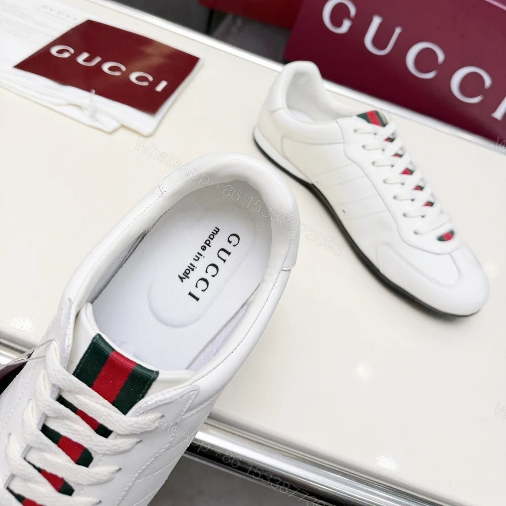 View 7 of Gucci Men Shift Trainers White