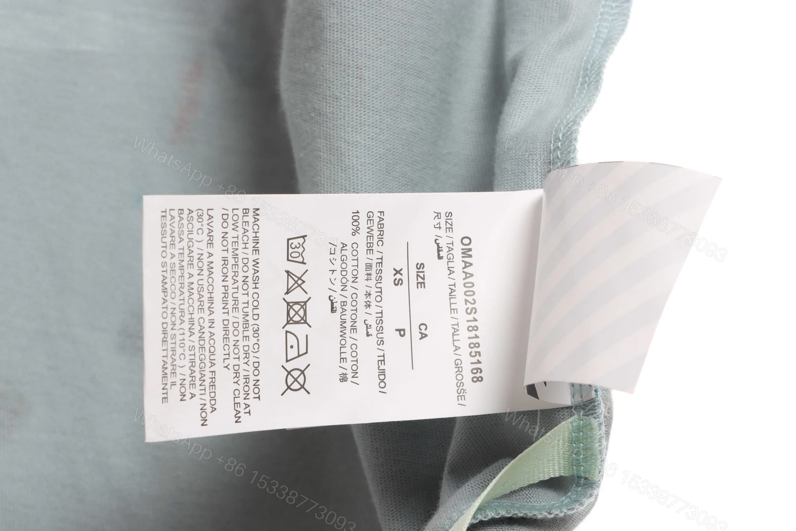 View 7 of Off-White Fireworks T-Shirt Grey