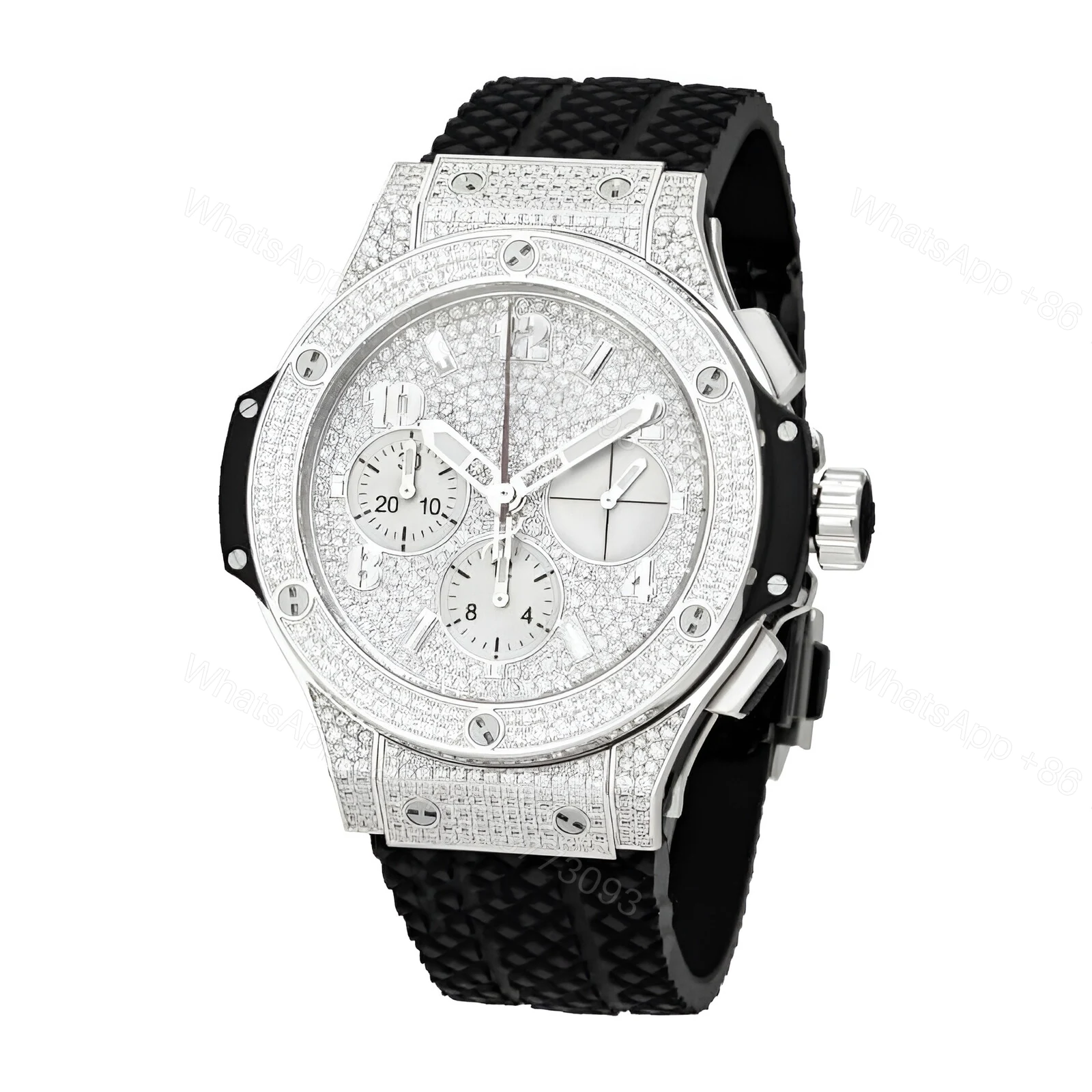 View 2 of Diamond Hublot Replica