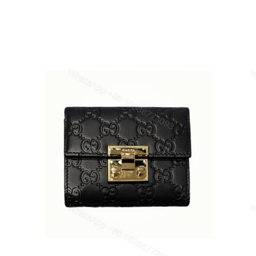 Gucci Padlock Wallet Black 11Cm — view 1
