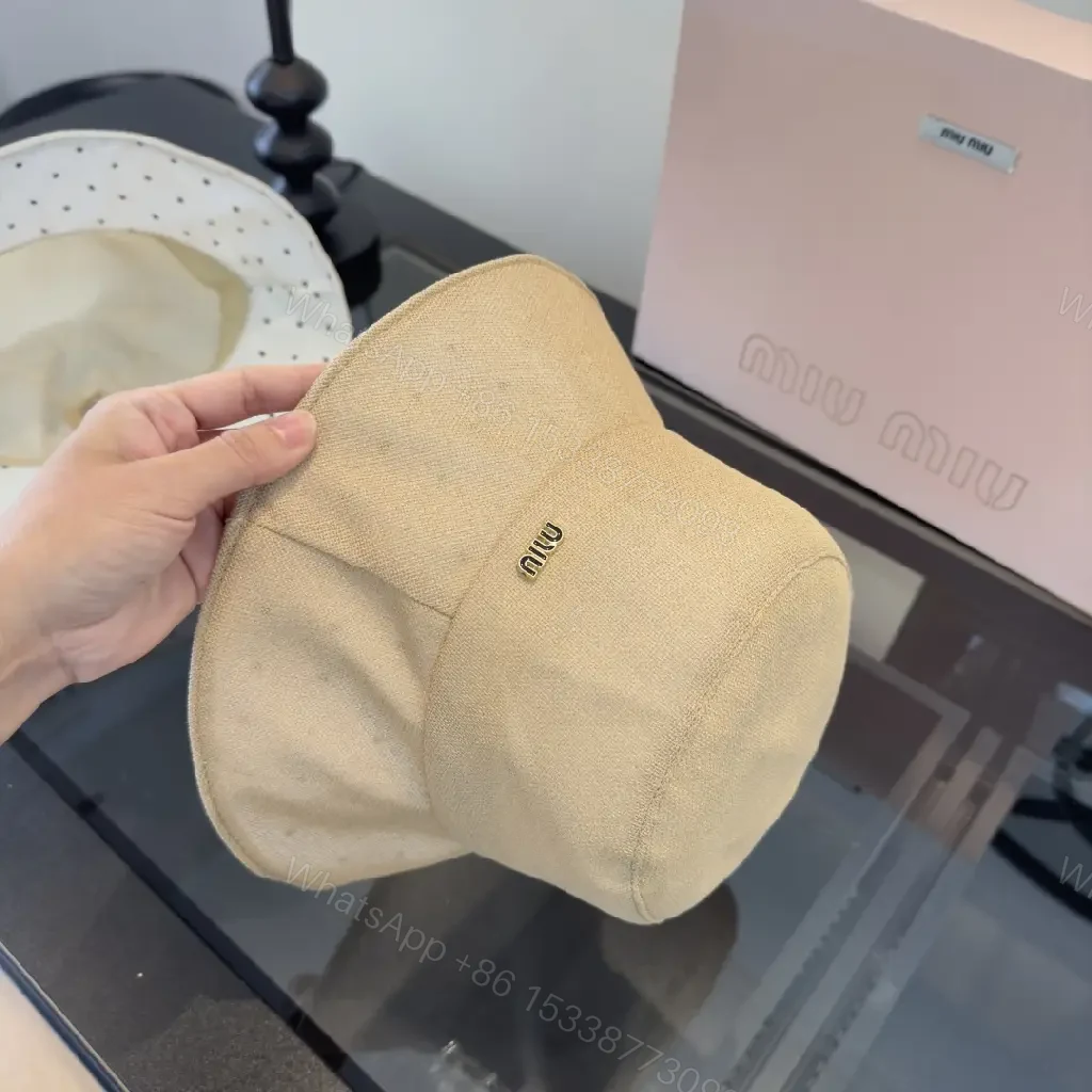 View 5 of Soft-Tone Beige Canvas Bucket Hat, Subtle Luxury, Everyday Essential