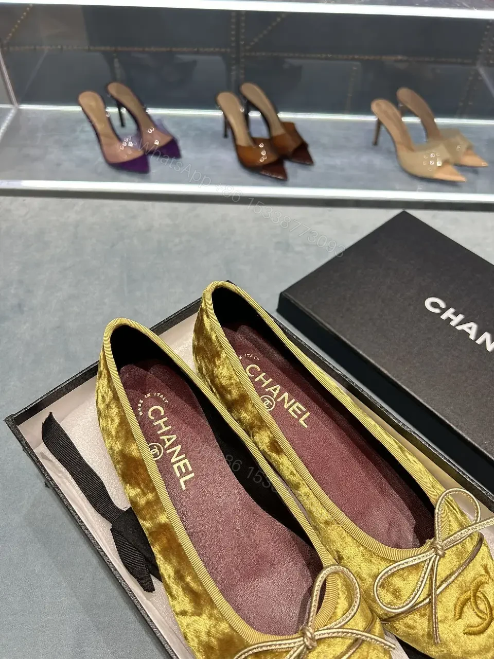 View 7 of Velvet Ballet Flats: Lux Texture, Everyday Comfort, Pointed Toe