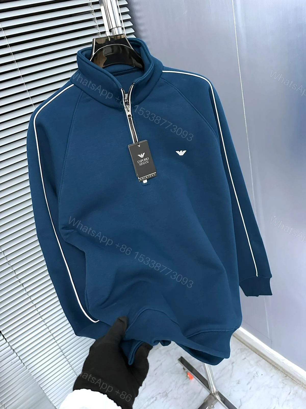 View 5 of First Copy Emporio Armani Premium Quality Sweatshirt for Men