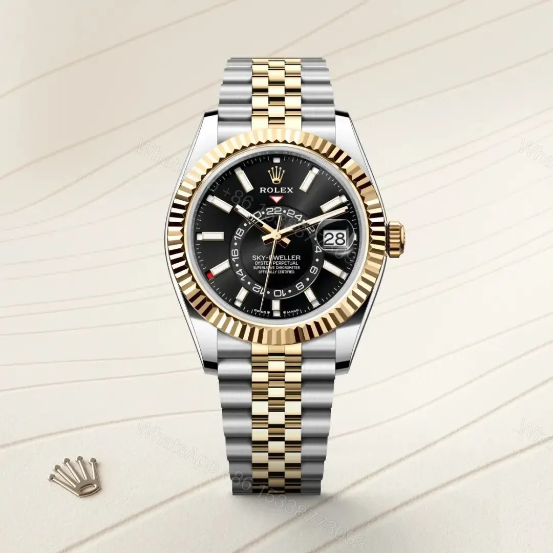 View 2 of Rolex Sky-Dweller Black Dial