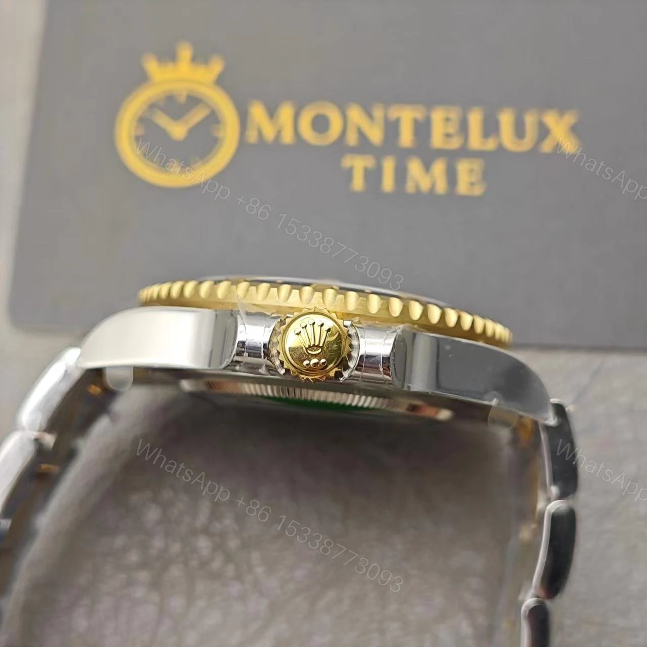 View 6 of Replica Rolex GMT-Master II Black Dial 116713